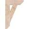Ekena Millwork Traditional Slat Smooth Bracket, Douglas Fir, 3 1/2"W x 14"D x 22"H BKT04X14X22TRA06SDF - alternate 4